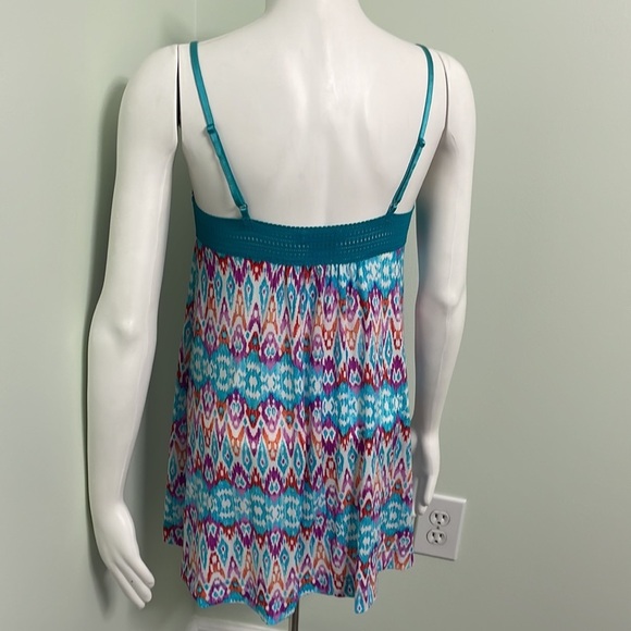 On Gossamer Mesh Nightgown - Picture 4 of 6